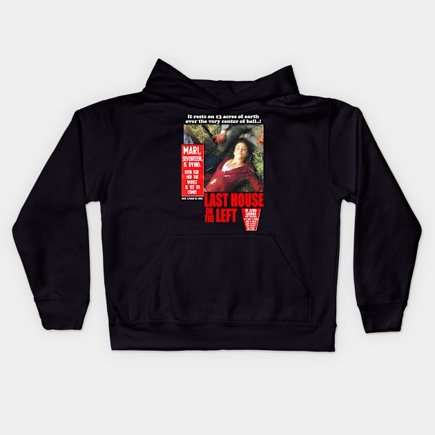 Last House On The Left (1972) Kids Hoodie by SHOP.DEADPIT.COM 